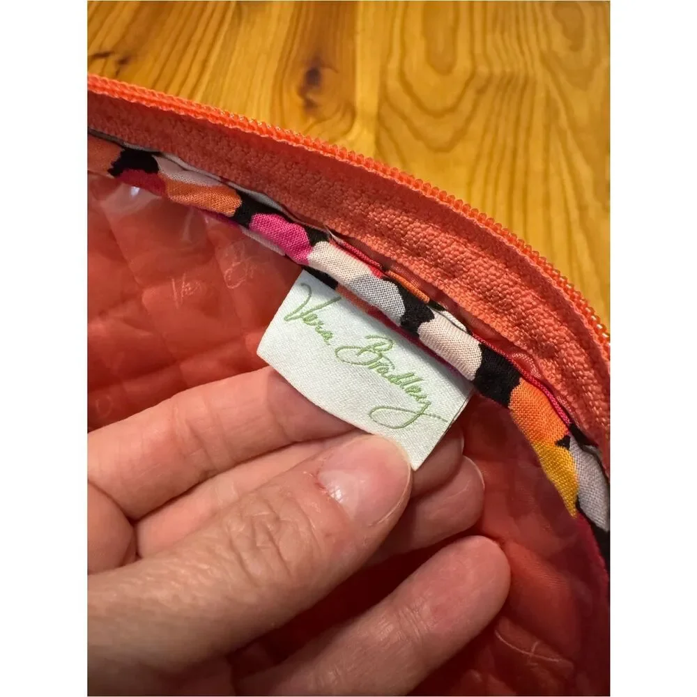 Vera Bradley Foldable Hanging Organizer Pixie Confetti Vacation Travel